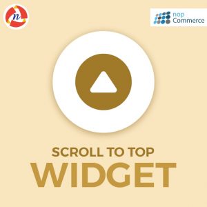 nopCommerce Scroll To Top Widget Plugin