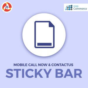 Mobile Call Now & Contact Sticky Bar Widget plugin